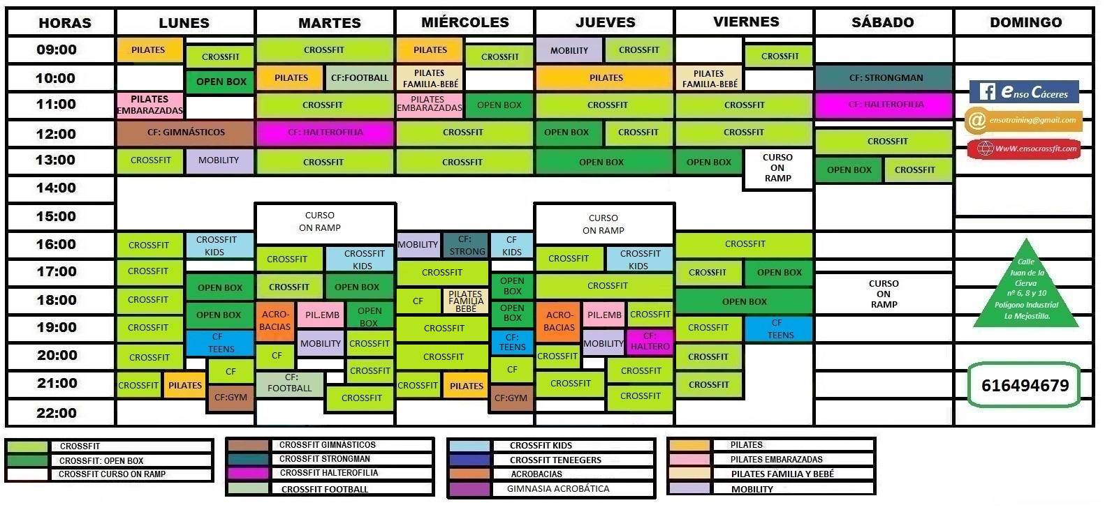 Enso Schedule